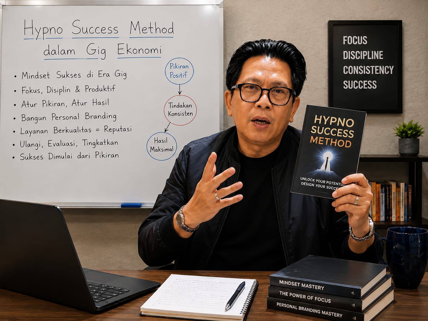 Syam Basrijal tentang Hypno Success Method